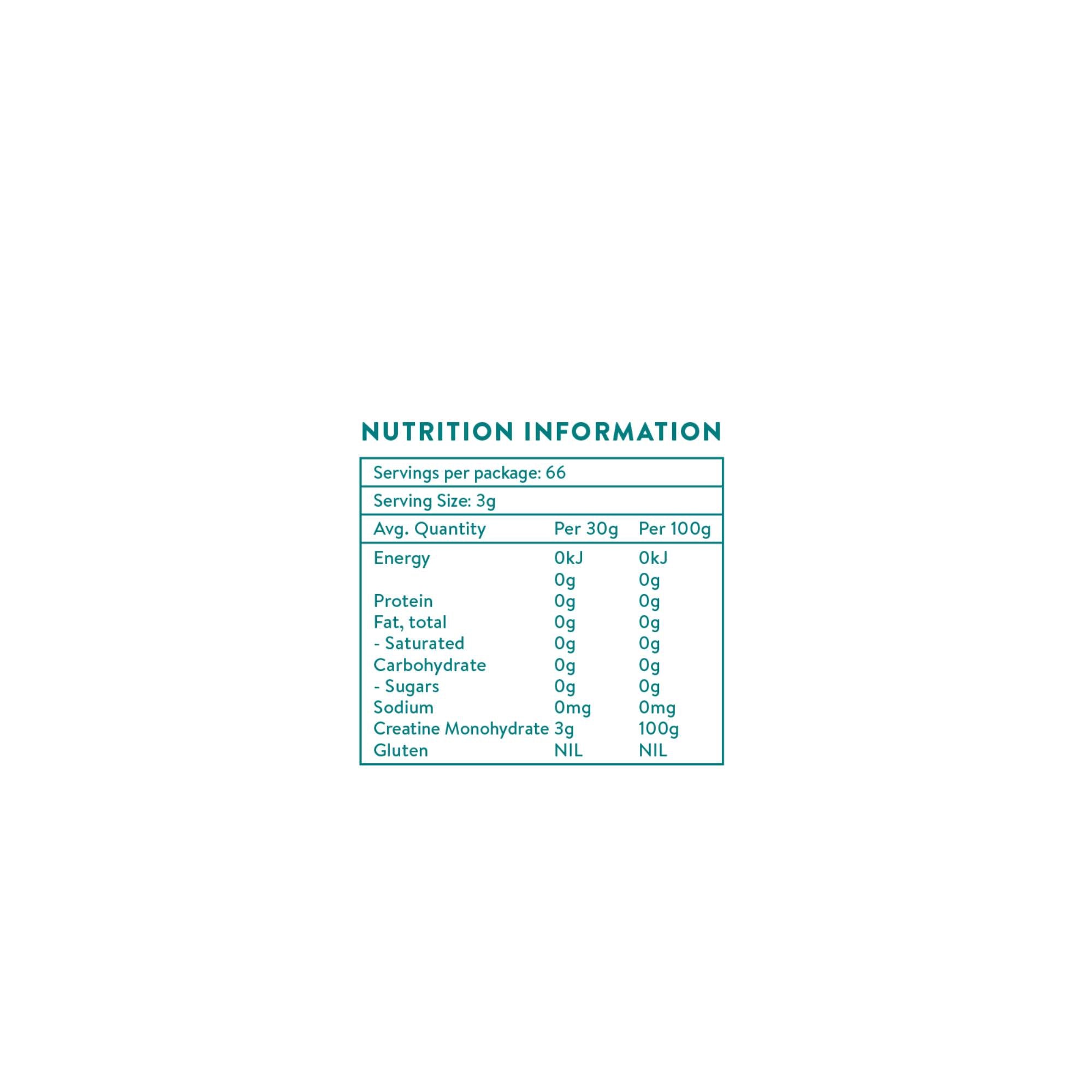 VIVO Creatine Pure – 100% Micronised Monohydrate Powder Unflavoured